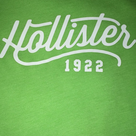 HOLLISTER T-short lime green XS - Picture 7 of 7